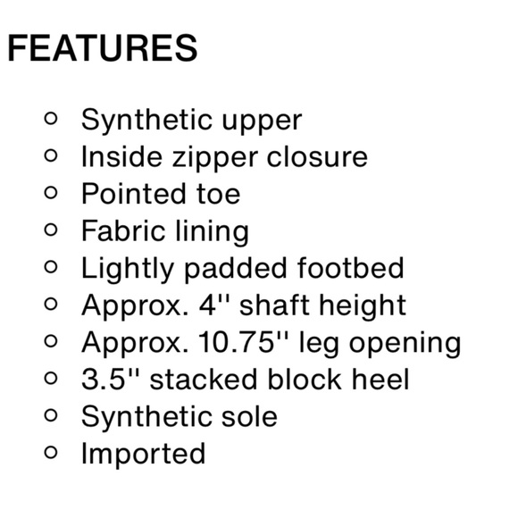 Betsey Johnson Emory Rhinestone Boots
Size 8 Wide - Picture 8 of 8